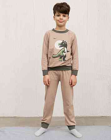 Пижама детская комплект со штанами Тиранозавр Рекс Tom John 89188 7-8 Киев