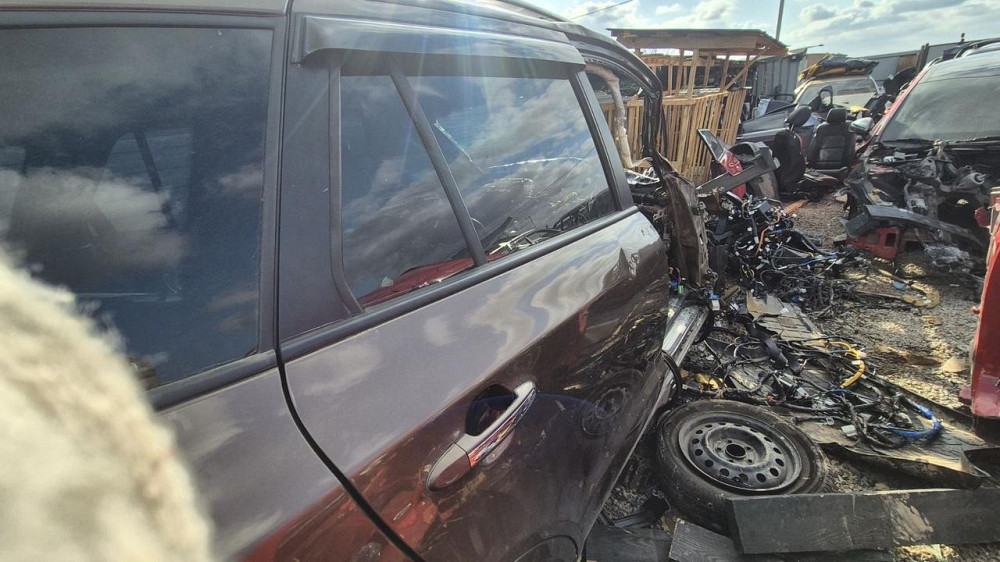 Задня права дверка Хюндай санта фе(дефект) Київ - фото 1