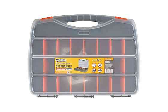 MASTERTOOL Органайзер MASTERTOOL з ручкою 19" 480х380х80 мм 24 секції 79-3128 Коломыя