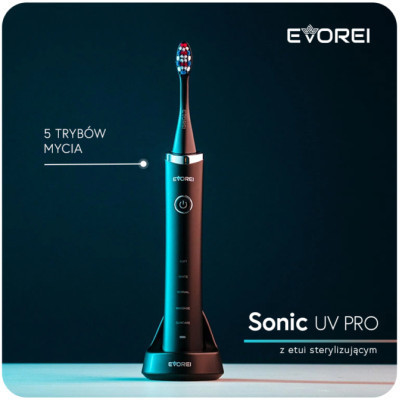 Електрична зубна щітка Evorei SONIC UV PRO SONIC TOOTH BRUSH (592479671901) Вінниця - фото 8