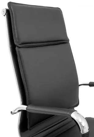 Офісне Крісло Керівника Richman Hawaii Хром Хром Deep Tilt M1 Чорний Київ