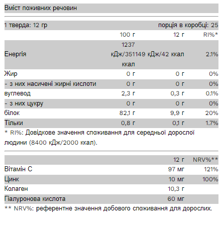 Collagold - 300g Orange Juice Київ - фото 2