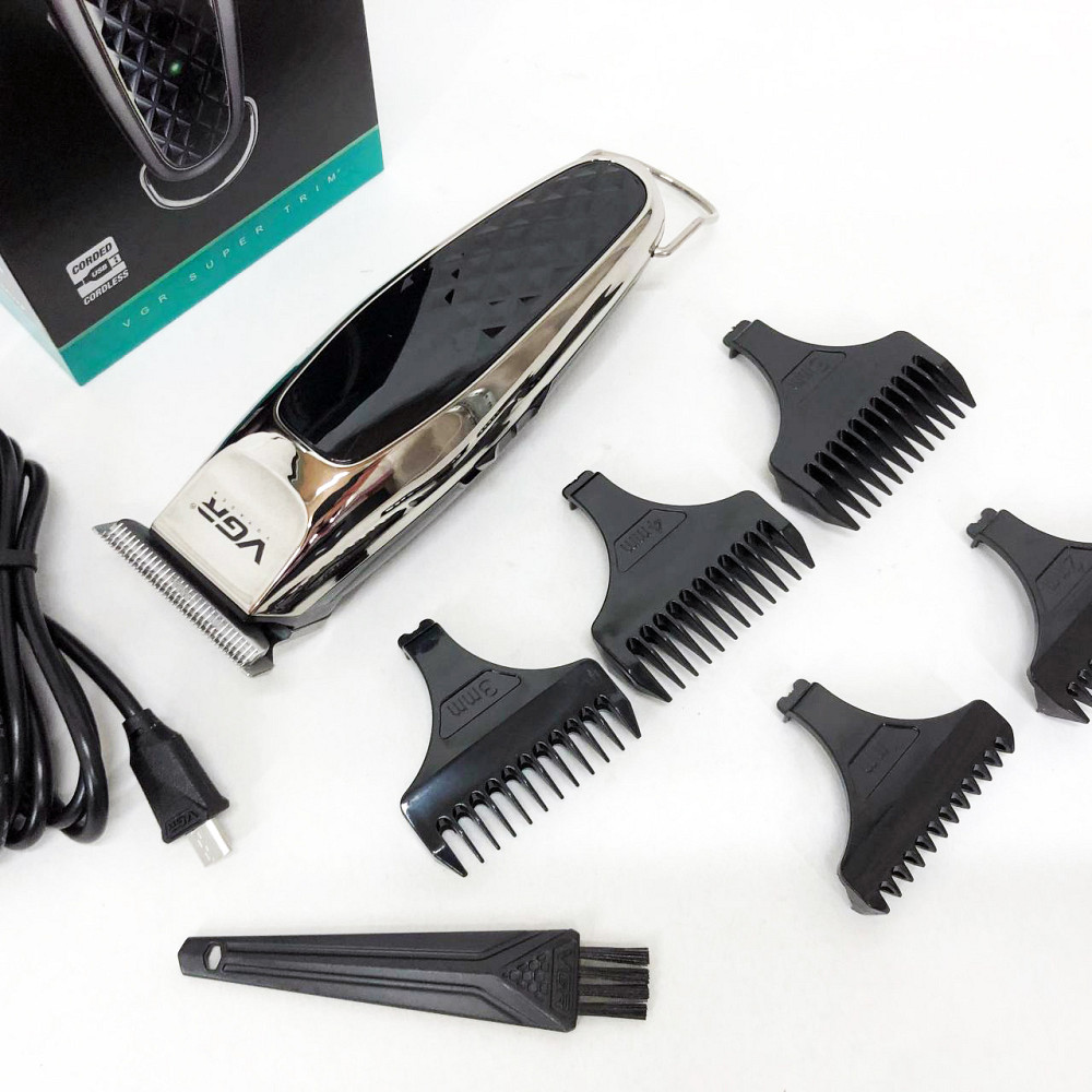 Машинка для стрижки волос мощная VGR, Модная машинка для стрижки волос окантовки RX-27 Львов - изображение 1