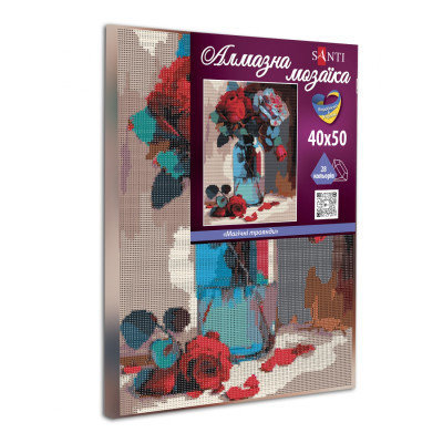 Картина по номерам Santi Магічні троянди 40*50 см алмазна мозаїка (954698) Вінниця - фото 2