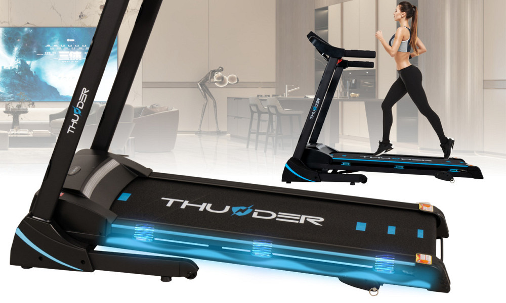 Бігова доріжка електрична THUNDER ICON-BLACK Київ - фото 4
