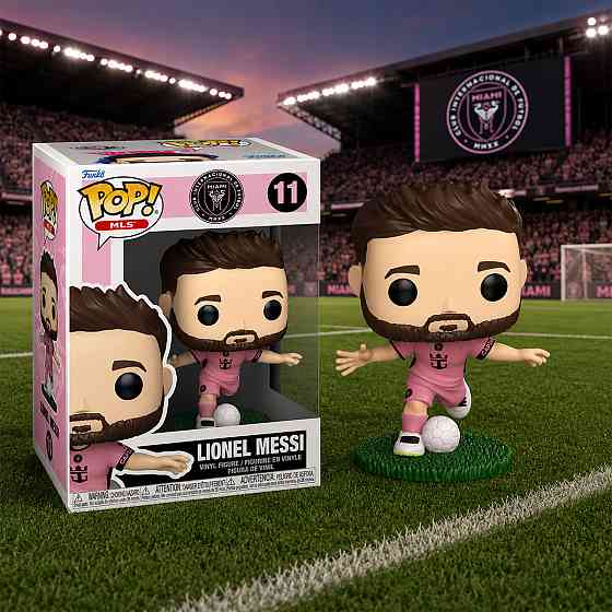 Ігрова фігурка Funko POP! серії Футбол: Інтер Маямі - Ліонель Мессі (рожева форма) Дніпро