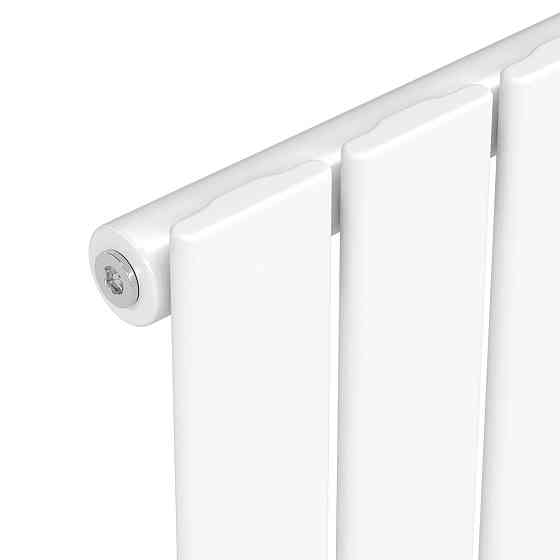 Вертикальний радіатор Largo 452х1800-6, anticor, білий Київ