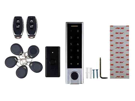 Беспроводной биометрический комплект контроля доступа с радиобрелками SEVEN LOCK SL-7708Fr Киев