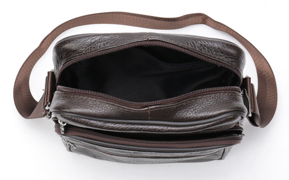 Мессенджер чоловічий шкіряний 20346 Vintage Коричневий Київ - фото 1