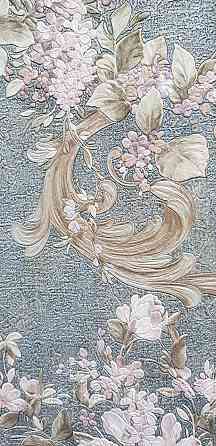 Шпалери вініл на флізеліні AdaWall Signature1.06х10 квіти гілки листя структурне рожеве бузкове золото 3д Київ