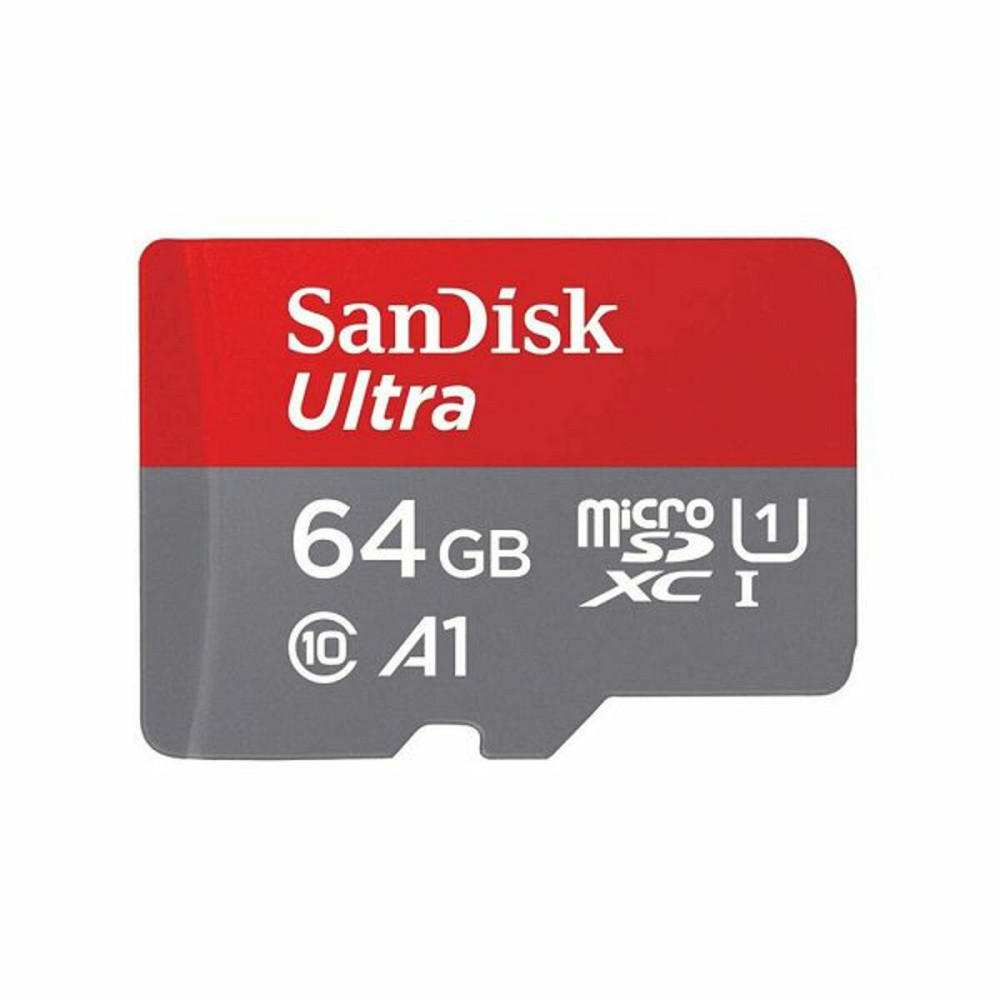 microSDXC (UHS-1) SanDisk Ultra 64Gb class 10 A1 (140Mb/s) (adapter SD) Київ - фото 3