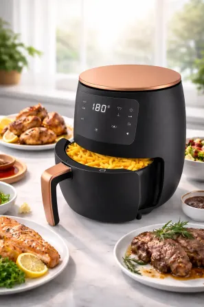 Аэрогриль мультипечь фритюрница Silver Love 8л 2800w Коломия