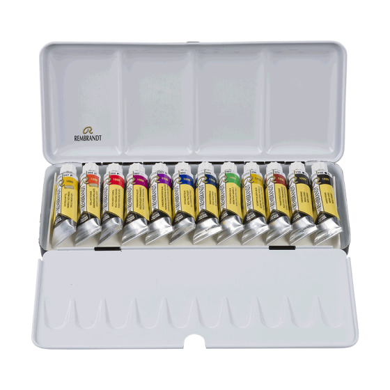 Набор акварельных красок Rembrandt DUSK 12х10мл металлический пенал Royal Talens Киев