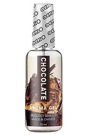 Оральний гель-лубрикант EGZO AROMA GEL - Chocolate, 50 мл Sex Aura Київ