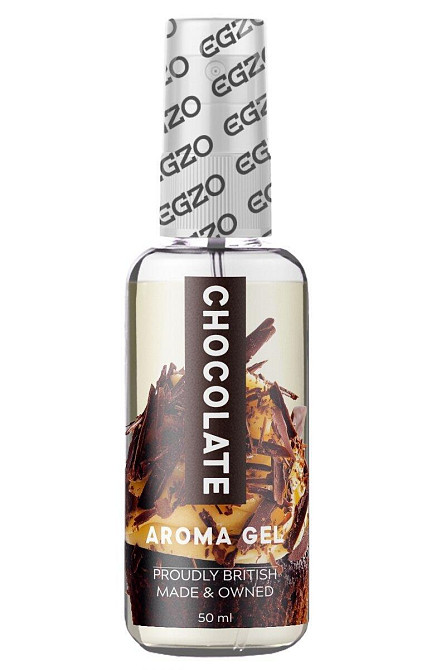 Оральний гель-лубрикант EGZO AROMA GEL - Chocolate, 50 мл Sex Aura Київ - фото 4