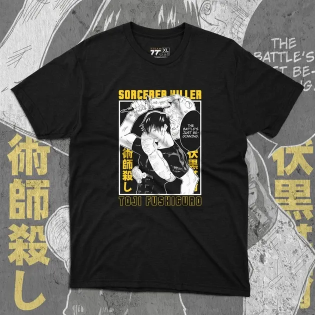 Футболка для підлітка хлопчика з принтом Магическая Битва Тодзи Фусигуро Розмір 160 Anime10546 Дніпро - фото 1