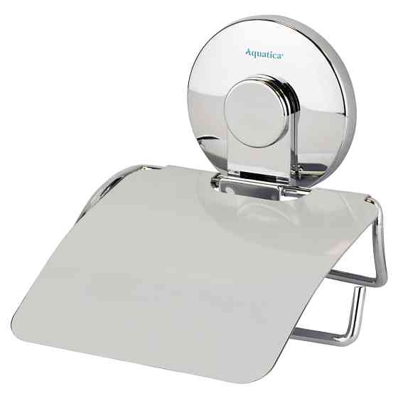 AQUATICA Держатель для туалетной бумаги на вакуумной присоске s38 129×102×168мм AQUATICA (97838 Киев