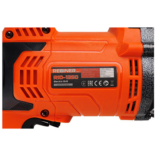 Дриль ударний Rebiner RID-1350 (1350 Вт) — Потужний інструмент із гарантією 36 міс, Литва Львів - фото 8