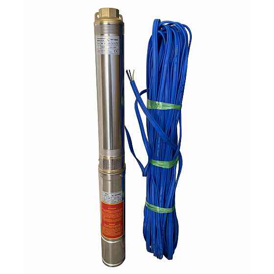 Насос свердловинний з підв, стійк, до піску OPTIMA 4 SDm 3/11 0,75 кВт 80 м + пульт+кабель 50 м NEW Киев