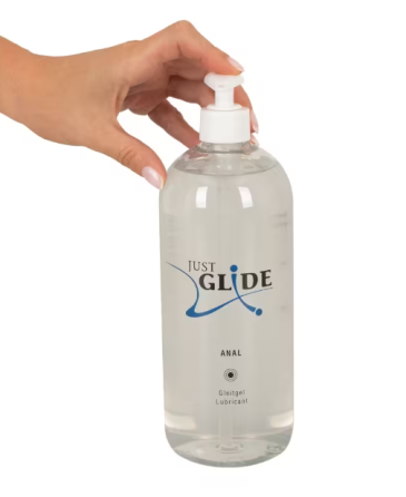 Анальний лубрикант Just Glide 1000 мл на водній основі Sex Aura Київ