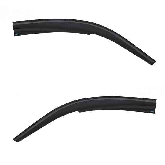 Дефлектори вікон (вітровики) Peugeot Partner 2002-2007, 2шт, SunPlex, на скотчі Вінниця