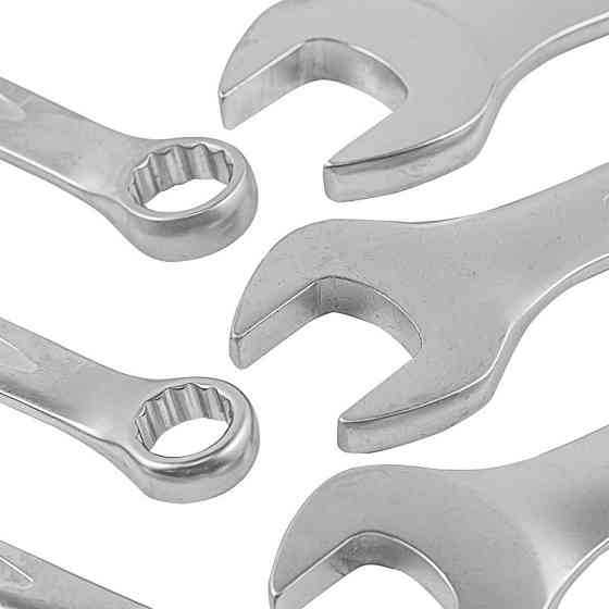 Набір ключів комбінованих, 8пр.(8,10,12-15,17,19мм), у пластиковому тримачі Одеса