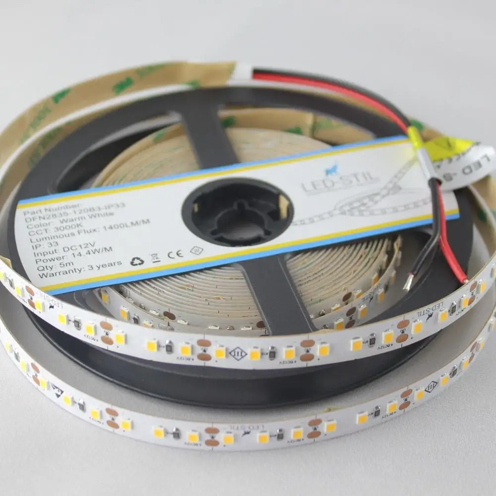 LED-STIL LED стрічка LED-STIL 3000K, 14,4 W, 2835, 120 шт, IP33, 12V, 1400LM Киев - изображение 5