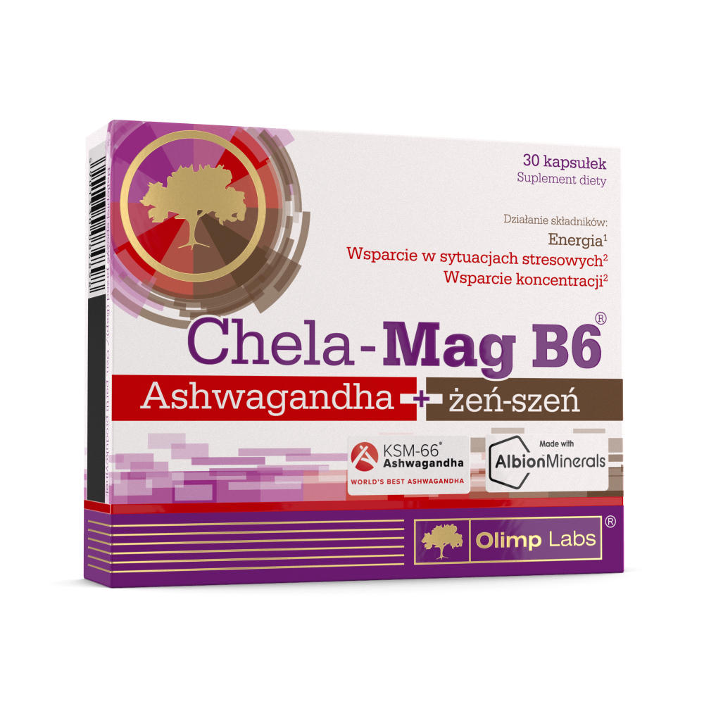 Chela-Mag B6 Ashwagandha+ginseng 30 caps Луцьк - фото 1