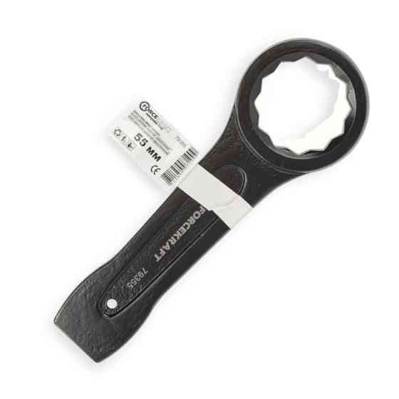 Ключ накидний односторонній ударний 55 мм FORCEKRAFT Мукачево