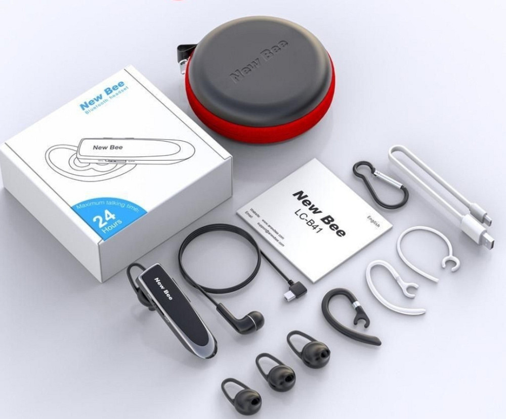 Гарнитура: NEW Bee LC- B41 с Чехлом. Харьков - изображение 7