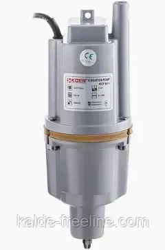 Насос вібраційний занурювальний KOER KVP 60-1/20 одноклап. нижній забір H=70M, Q=1,2кбМ, P=250 Харків