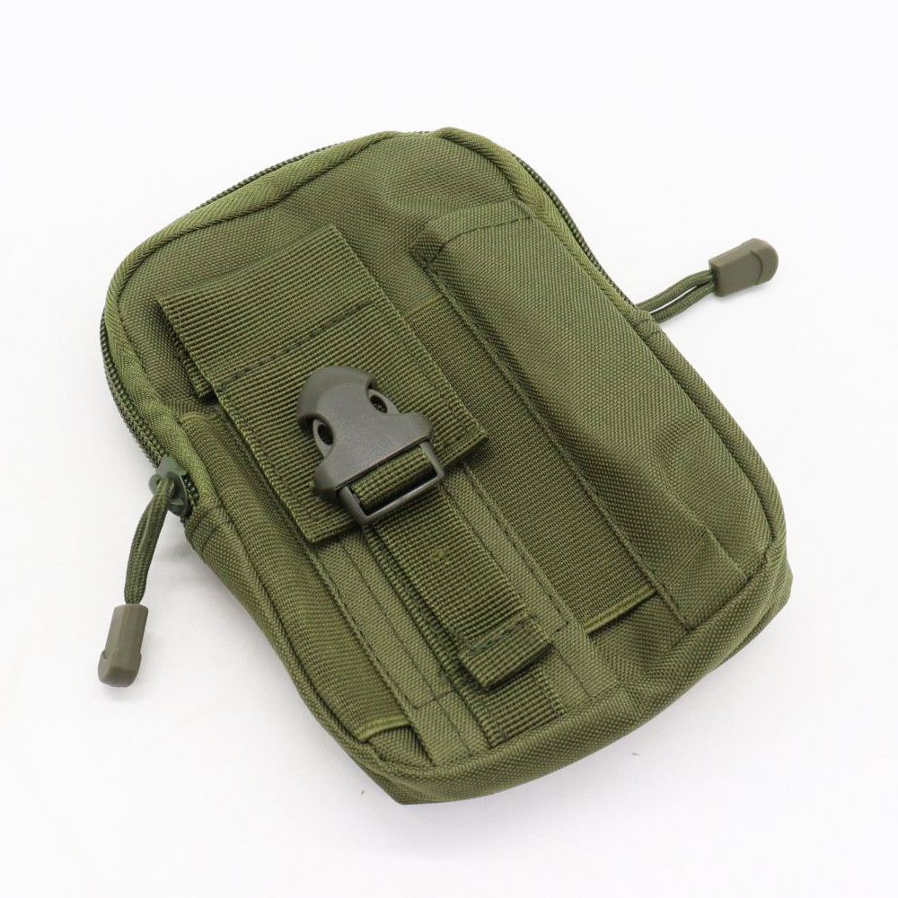 Тактическая сумка на пояс (18х13х3см) A50, с MOLLE, Олива / Армейский мужской подсумок на пояс / Органайзер Киев - изображение 9