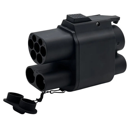 Адаптер CCS2 на CCS1 Type2 AC+DC, 350А 350кВт 1000В, GUWIEYG Киев - изображение 1