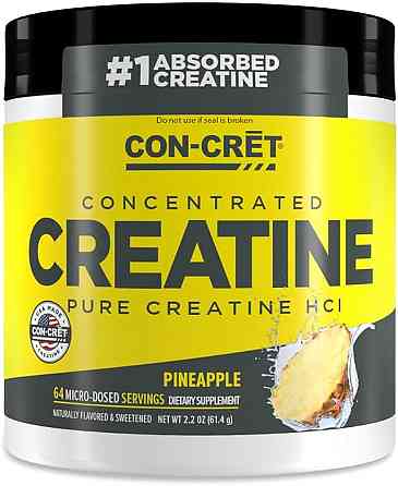 Креатин гидрохлорид Con-Cret Patented Creatine HCl, 61.4 g (Pineapple) Луцк