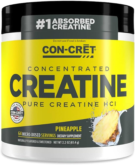Креатин гідрохлорид Con-Cret Patented Creatine HCl, 61.4 g (Pineapple) Луцьк - фото 1