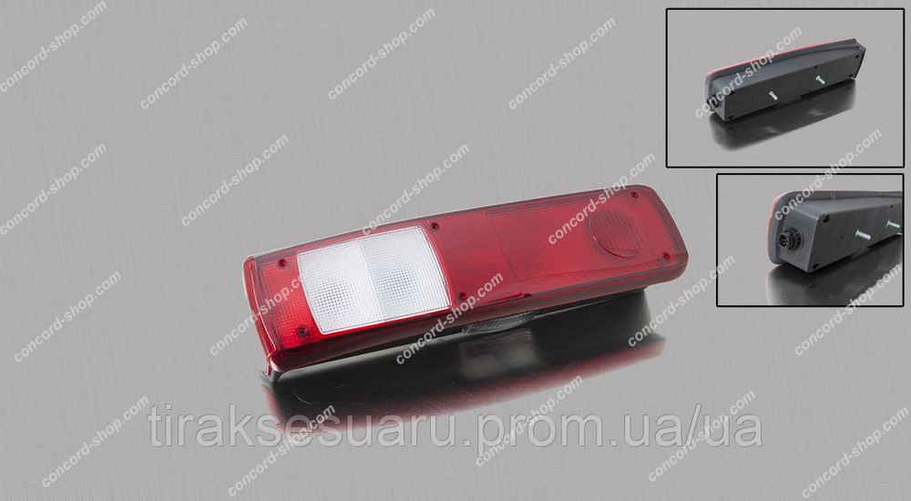 Ліхтар задній RENAULT, VOLVO лів.\розетка + підсвітка номера Луцьк - фото 1
