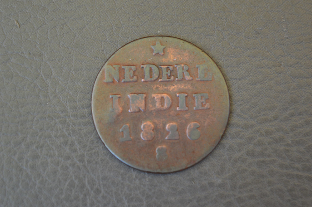 Нидерландская Индия , 1/2 цента 1826г. Полтава - изображение 1