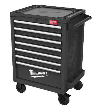 Тумба инструментальная 7 полочная PREMIUM SRC27/7-1 (RAL 7021) MILWAUKEE Одесса