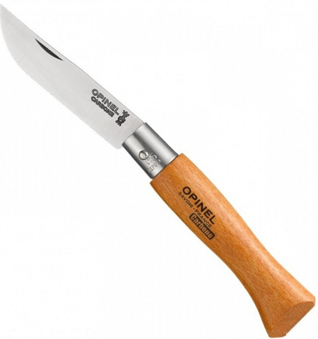 Кухонний Ніж універсальний Opinel "Carbon Steel" No.9 (113090) Вуглецева сталь Нововолинськ - фото 1