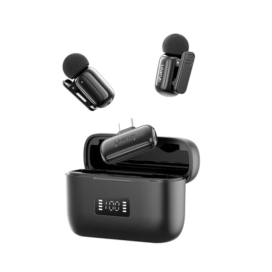 Беспроводная микрофонная система Ulanzi A200 Mini Mic dual-mic (Type-C) Black Одесса