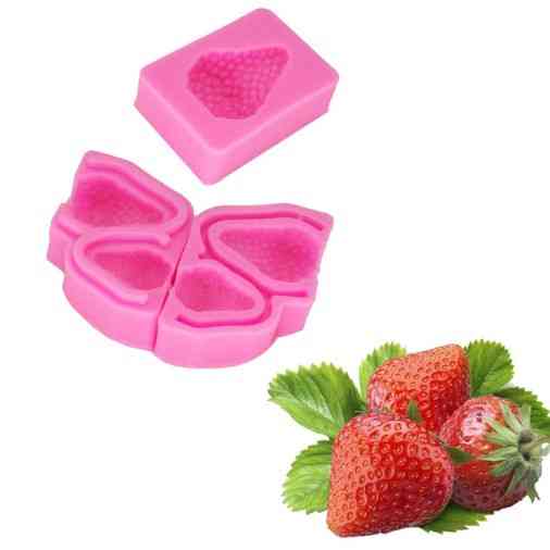 Молд силиконовый Клубника one size розовый Киев
