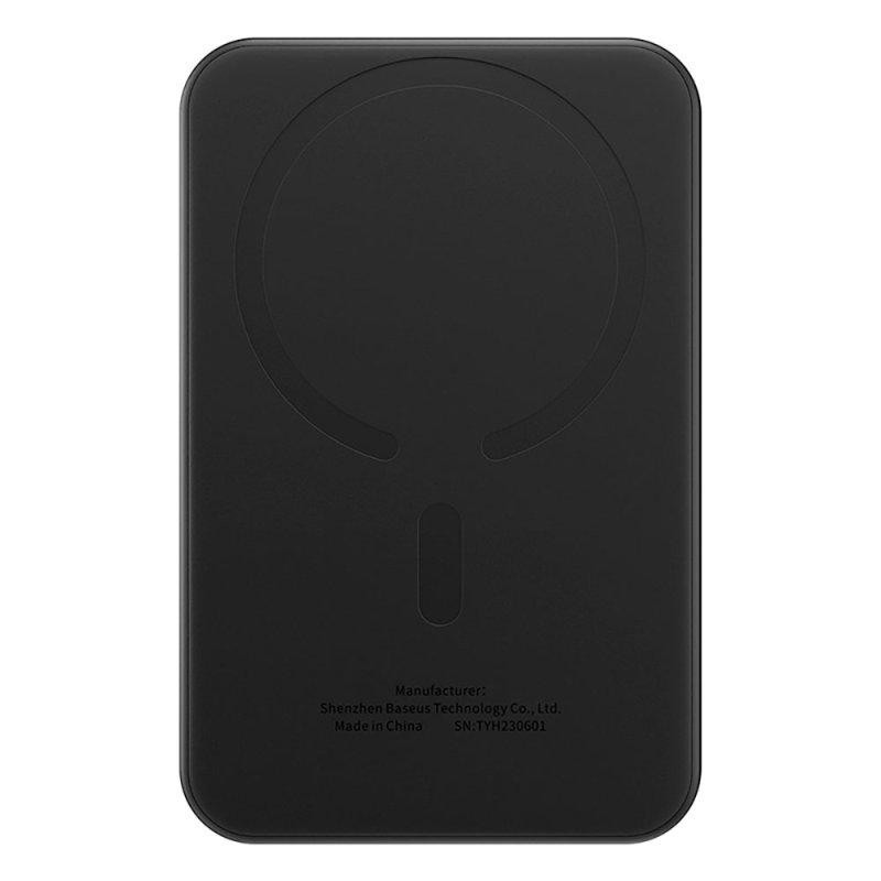 Павербанк 5000 mAh Baseus Mini 20W P10022107113 быстрая зарядка магнитная беспроводная зарядка power bank повербанк Одесса - изображение 5