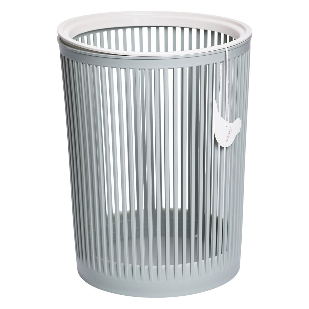 Кошик для сміття пластиковий в офіс для паперу 8 (л) кошик під сміття відро для сміття Зелений HP-45-8GR Київ - фото 3