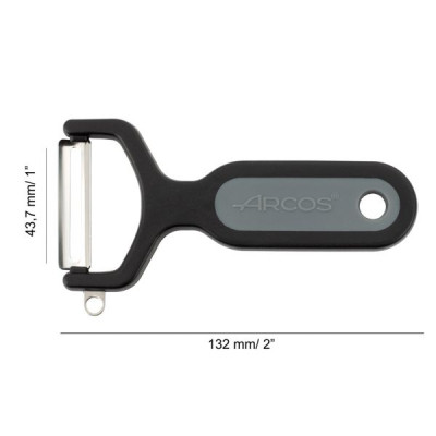 Овощечистка Arcos 130 мм чорна (607300) Винница - изображение 2