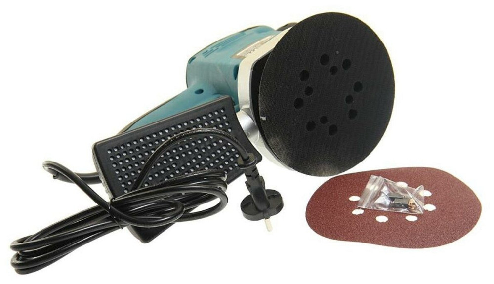 Шліфувальна машинка орбітальна з пилезбірником і додатковими вугільними щітками (220V, 450W, 4000-13 Одеса - фото 2