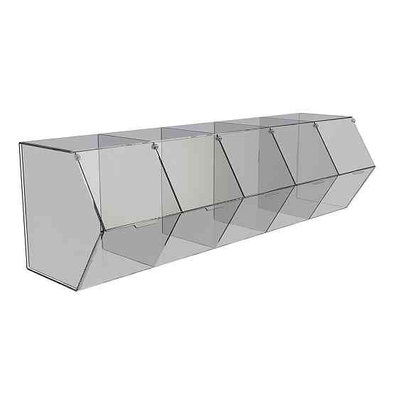 Диспенсер EKOSTAR для мармеладов, снеков, орехов 5 ячеек Киев