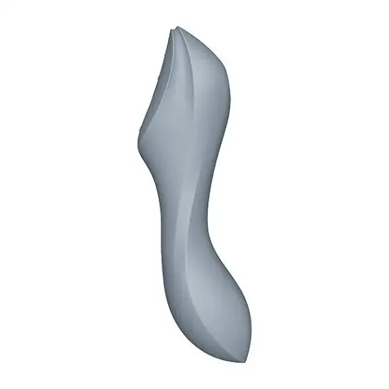 Вакуумний стимулятор з вібрацією Satisfyer Curvy Trinity 3 BlueGrey Львів