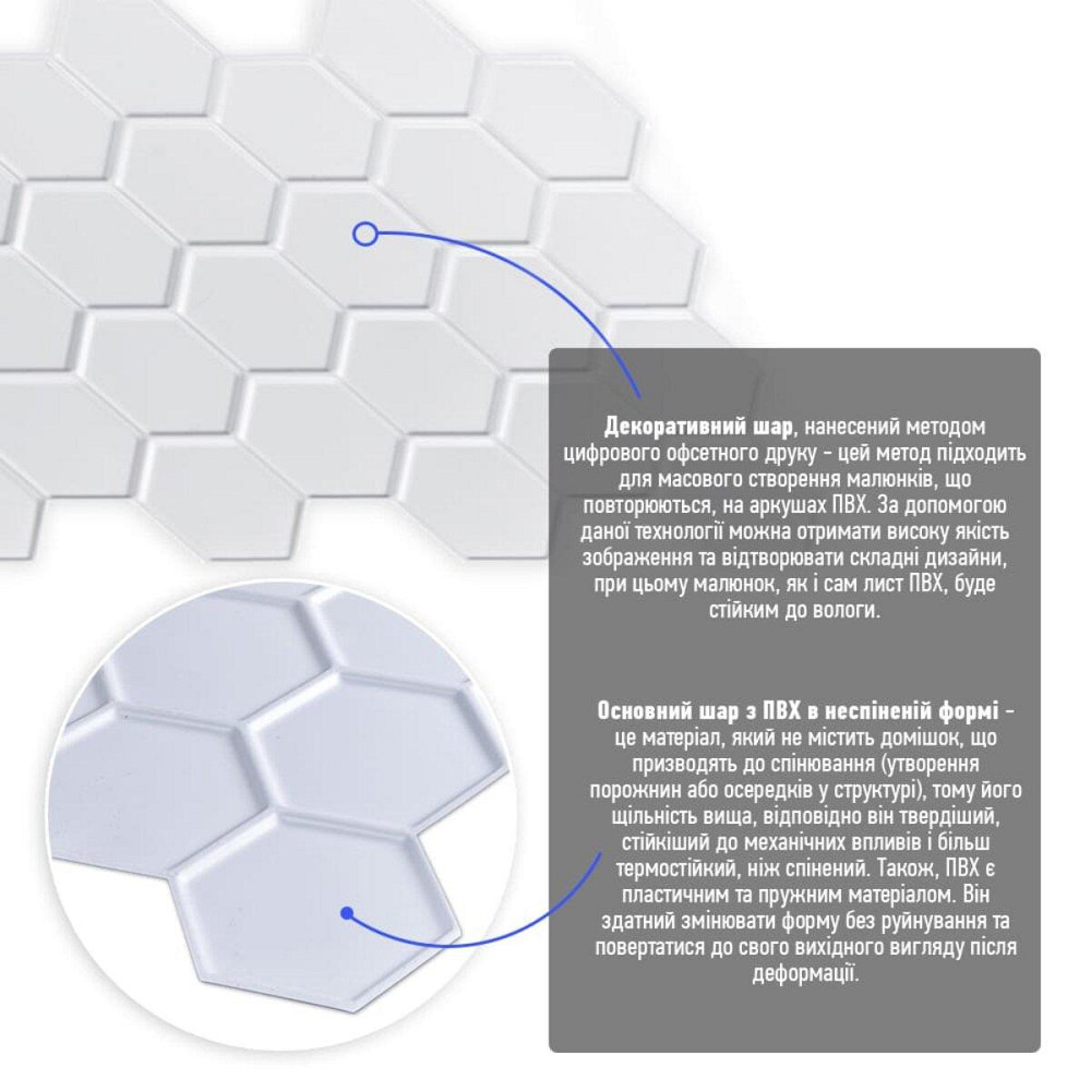 Декоративная ПВХ панель 960х480х4мм (D) SW-00001778 Днепр - изображение 2