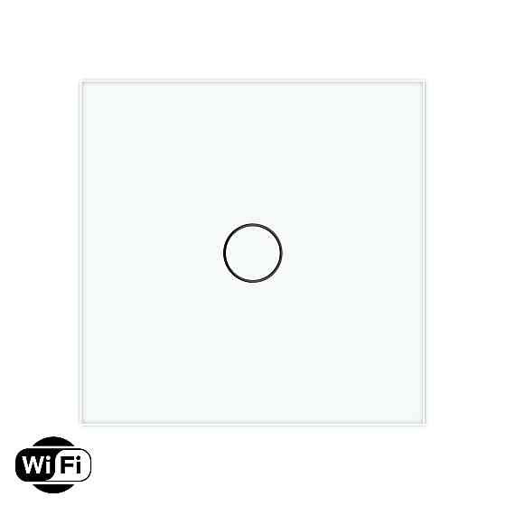 LIVOLO Розумний сенсорний Wi-Fi вимикач 1 сенсор LIVOLO білий матове скло Коломыя
