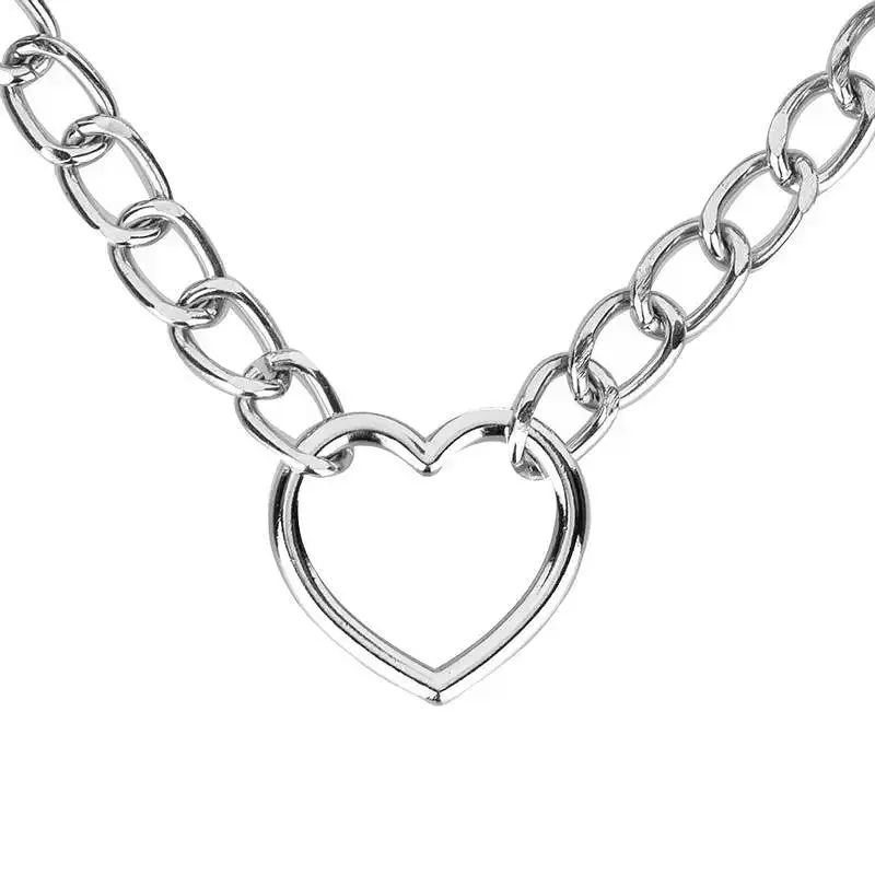 Нашийник з повідцем Bedroom Fantasies: Collar with Chain - Silver Львов - изображение 8